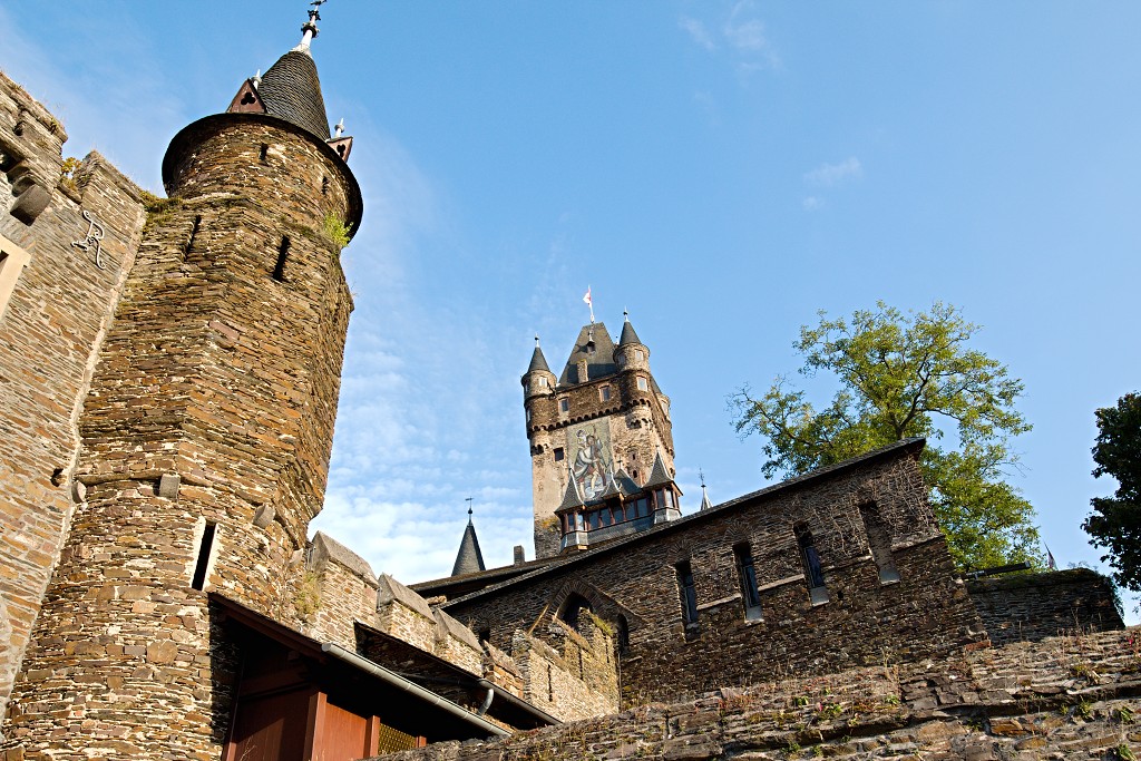 rijksburcht cochem duitsland reichsburg burcht hdr kasteel moezel neogotiek slot schloss